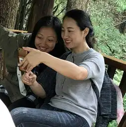 闺蜜三人龙脊山一日游