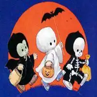  万圣节吃糖表情包微信头像图片大全