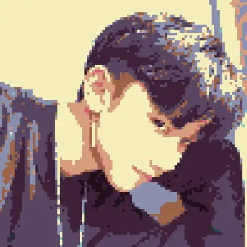  微信头像一键转像素画效果