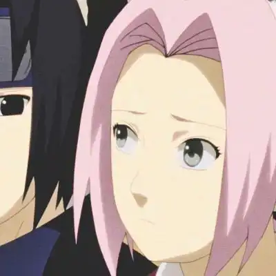  火影忍者情侣头像两张一对一左一右分开的