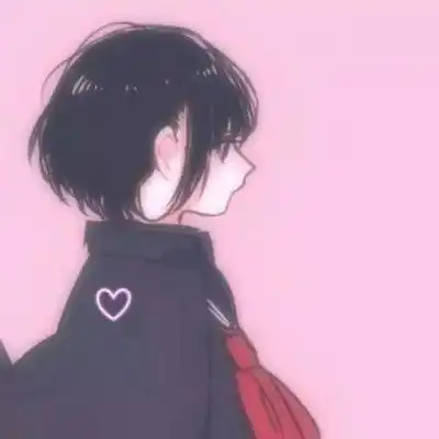  酷酷的情侣头像一左一右动漫霸道酷拽男女一人一张