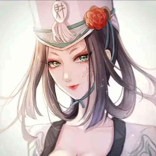  意境动漫卡通情侣头像