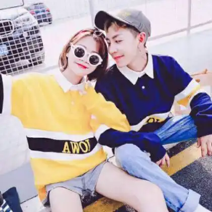  好看的qq情侣头像,青春潮流萌女帅男两张6对