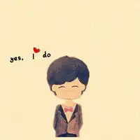  浪漫治愈系情侣插画手绘图片大全