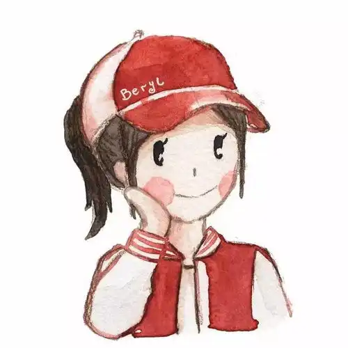  来自beryl的情侣手绘头像