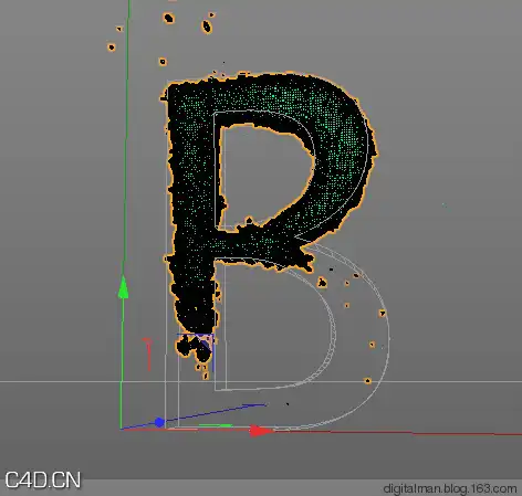  数字人c4d学习笔记xparticles粒子入门4