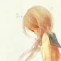  可爱卡通头像背影一句别来无恙勾起的回忆