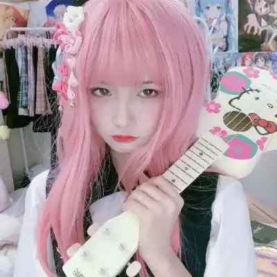  时尚高冷霸气御姐彩色头发女生头女生头像我要个性网