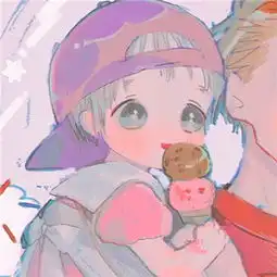  粉色梦幻手绘动漫情侣头像永无止境的爱