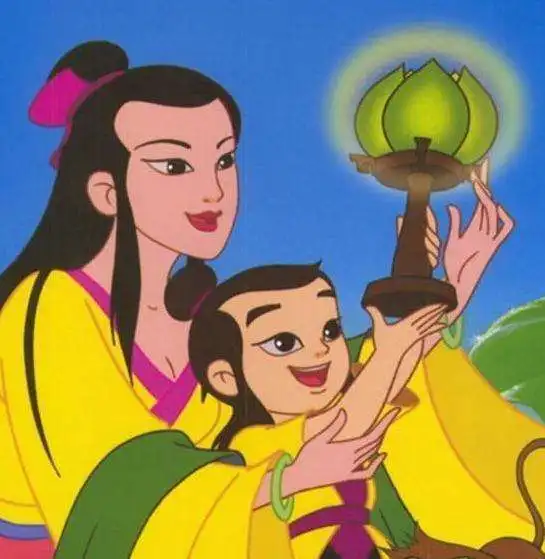  被雄狮少年的眼睛刷屏了,其实,宝莲灯中的三圣母眼睛就挺好看的