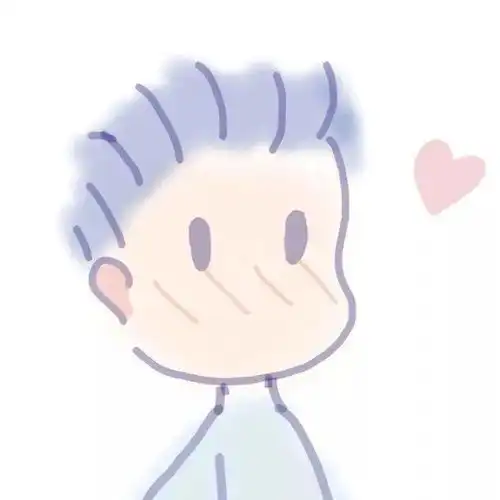  一组卡通简约情侣头像