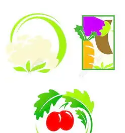  果蔬超市标志图片矢量图免费下载cdr格式编号13911478千图网