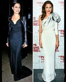  盘点好莱坞超级女星20年穿着时尚变迁