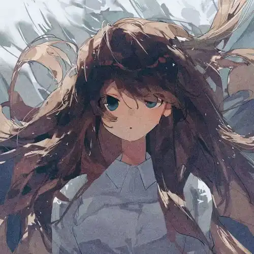  2022年单人头像手绘女生头像