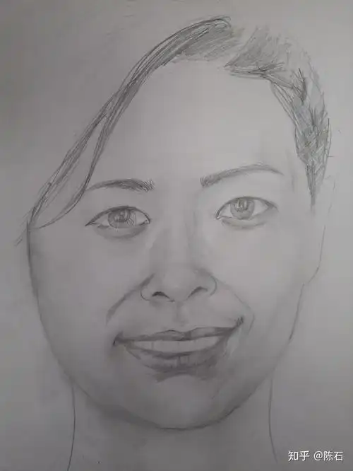  自学素描头像,有进步吗