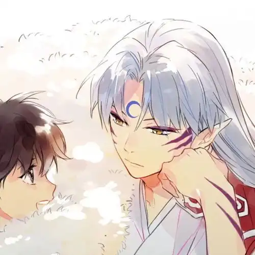  情头犬夜叉动漫情侣头像系列