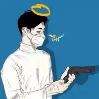  漫画情侣头像一男一女黑白微信头像图片大全