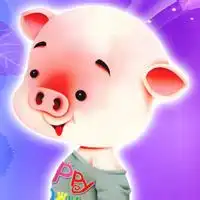  卡通小猪猪情侣头像卡通情侣头像