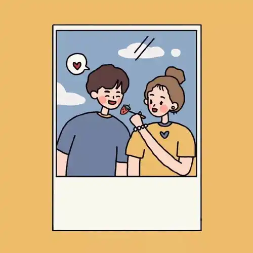  情侣头像女朋友化妆了要怎么亲她