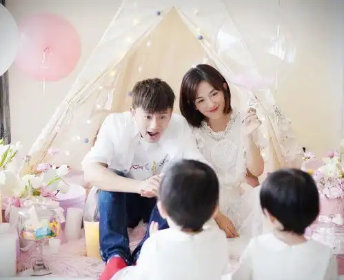  张杰谢娜带双胞胎游玩,十指相扣甜如新婚夫妻,却不见二胎女儿