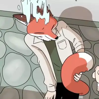  cp头像废柴狐阿桔头像