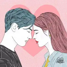  当下超火的情侣插画,每一张都让人脸红心跳