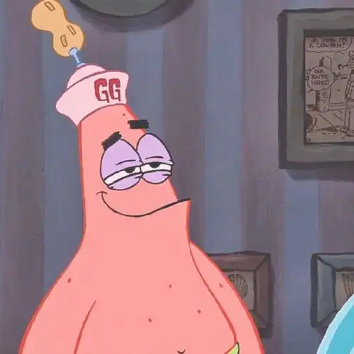  海绵宝宝情侣头像谁都会犯错,所以才会在铅笔的另一头装上橡皮