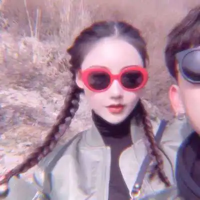  美丽帅气双人情人cp头像