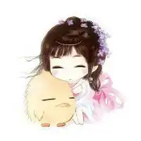  父女q版卡通头像微信头像图片大全