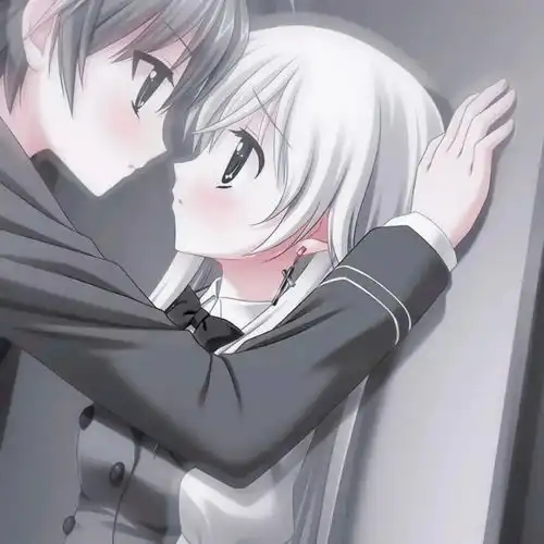  情侣头像爱是不是不开口才珍贵