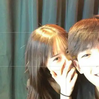  小清新真人动漫浪漫情侣头像