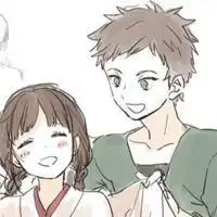 一个男孩一个是女孩的微信情侣头像