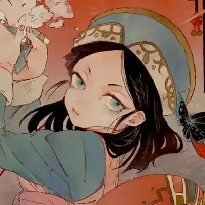 苏瓷唯美动漫闺蜜女头甜美姐妹闺蜜唯美动漫