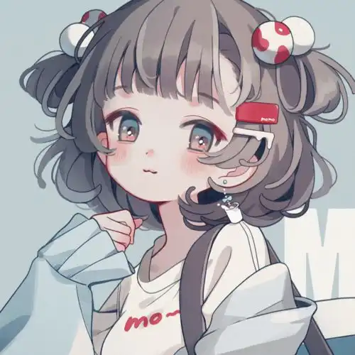  二次元动漫,微信头像,温婉清纯