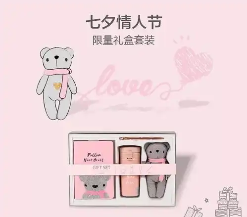  七夕丨never小熊的祝福送给你