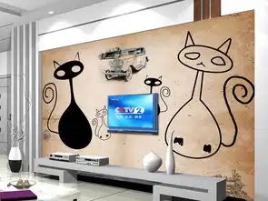  手绘情侣黑白卡通背景墙图片设计素材高清psd模板下载42.95mb手绘电视背景墙大全