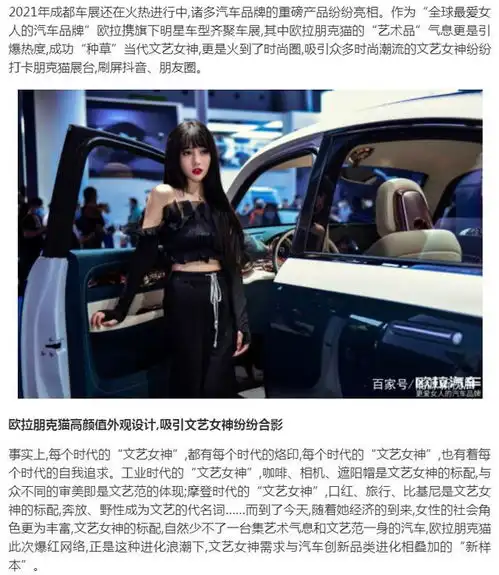 定义复古潮流欧拉朋克猫惊艳成都车展