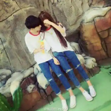  情侣头像温暖浪漫一对