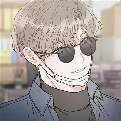  温柔韩系手绘动漫男头,韩系头像男动漫