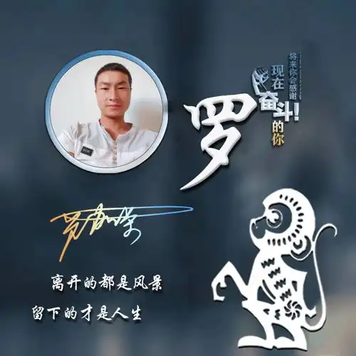  四十多张3d立体签名微信姓氏头像已做好,高端大气,请查收带走