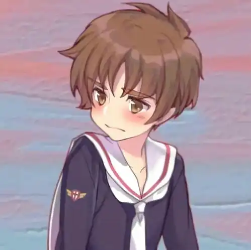  动漫套图现在月亮坠落,最想你的人是我