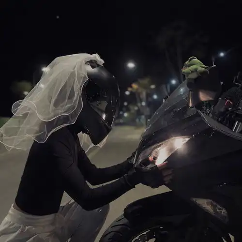  头像不露脸女头像机车女孩系列