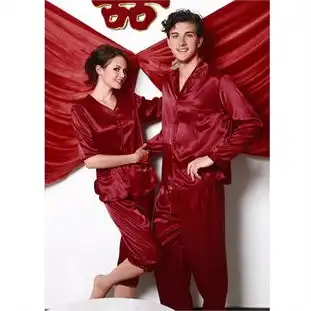  情侣性感情趣睡衣素兮饶眉红色情侣套装3010121怎么样,好不好