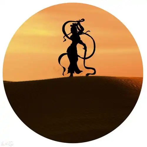  创意摄影欣赏古老而神秘的敦煌飞天