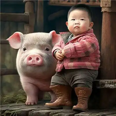  2023最火的职业头像可爱萌娃小孩子