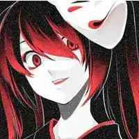  求二次元黑暗猎奇系的情侣头像就像这样的