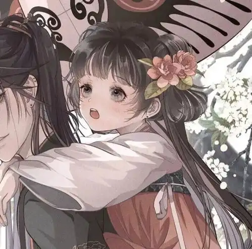  十七对古风情侣头像