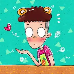  情侣手绘头像气死单身狗