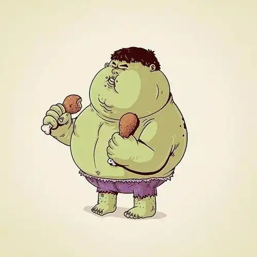  看到他们变胖,我笑了