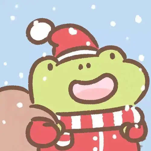  超可爱圣诞节情侣头像,送给特别的你